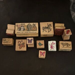 Stampin' Up! Animal Rubber Stamps